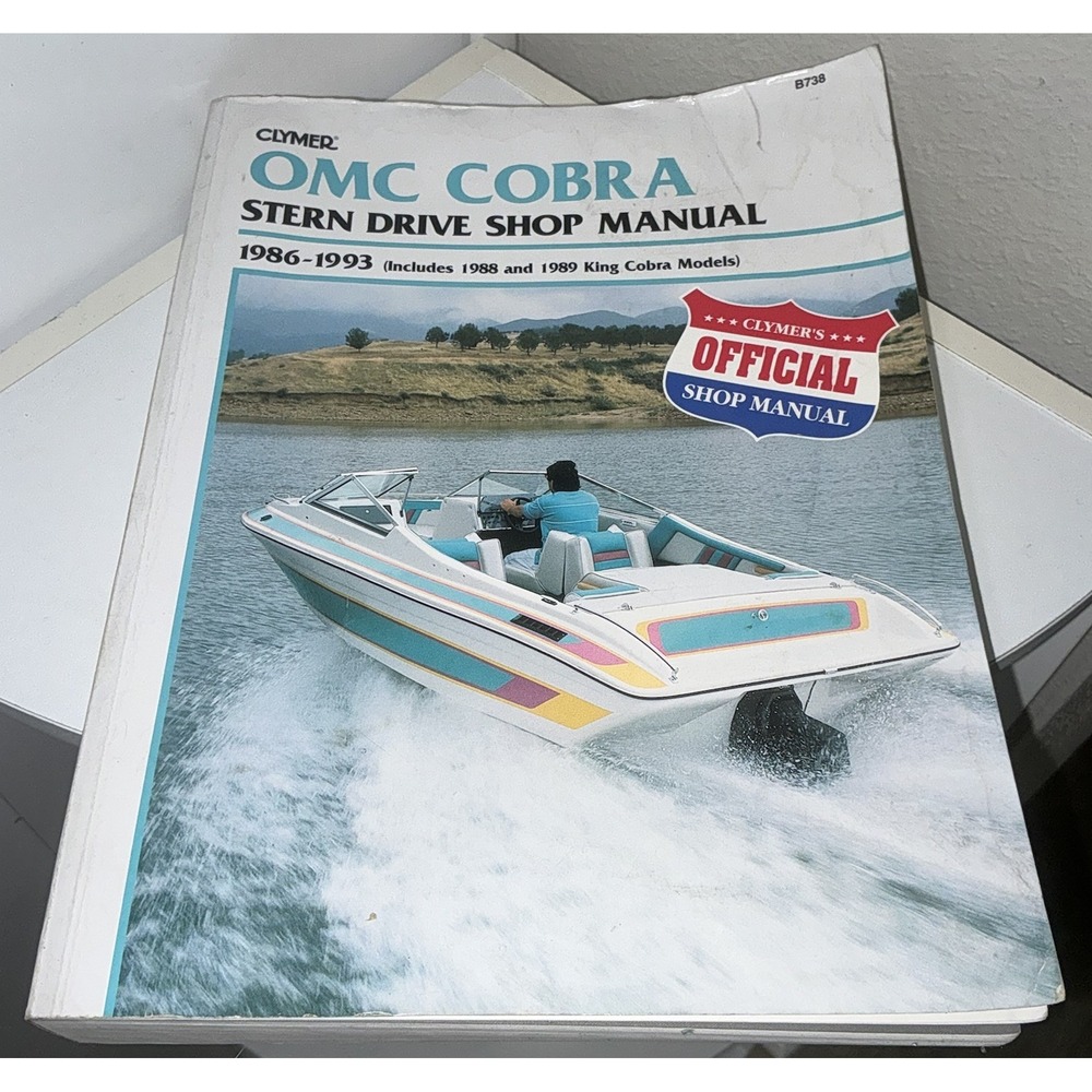 OMC Cobra Stern Drive Shop Manual, 1986-1993 (Includes 1988 and 1989 King Co...